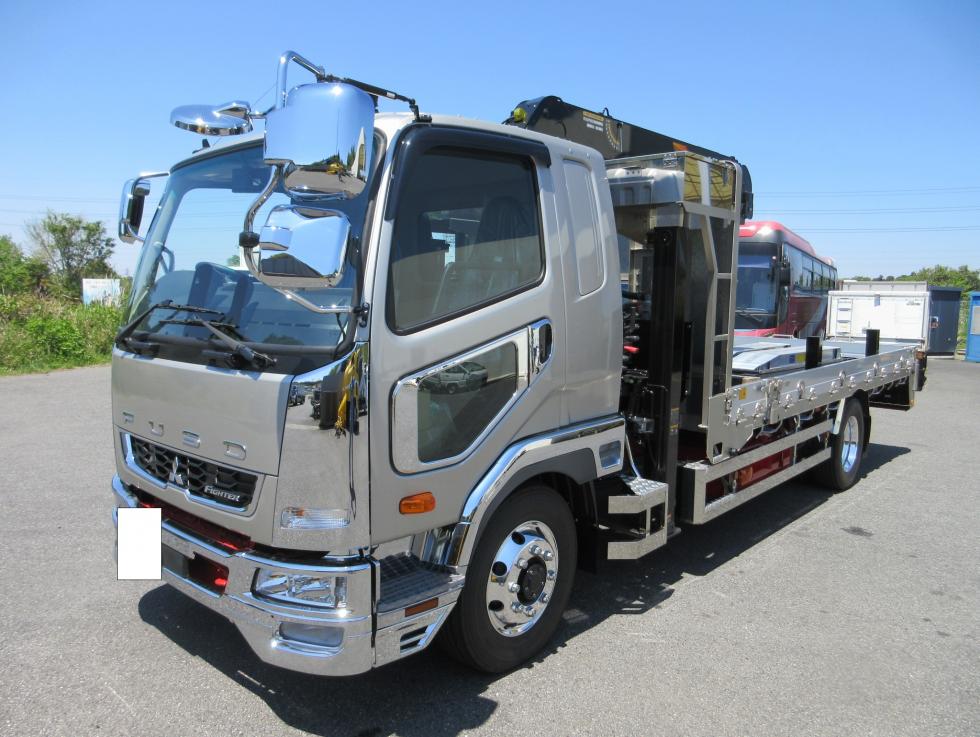 三菱 セルフクレーン・ローダー 増トン  ◆商談中◆　2KGーFK62FZ 3枚目